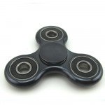 Wholesale Electroplate Fidget Spinner Hand Stress Reducer Toy for Anxiety, and Autism Adult, Child (Black)